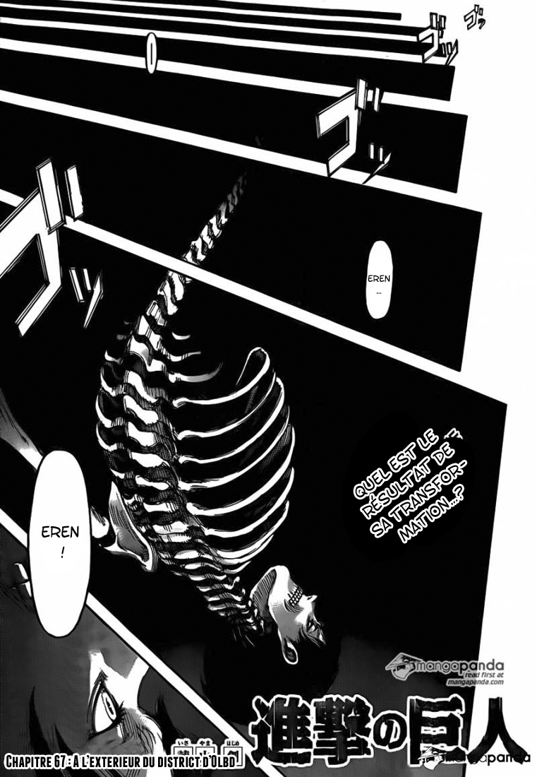 Lecture en ligne Shingeki No Kyojin 67 page 2