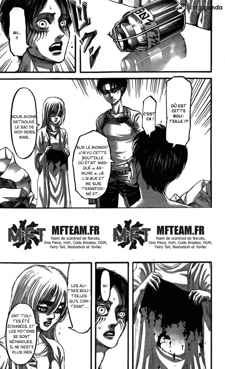 Lecture en ligne Shingeki No Kyojin 67 page 7