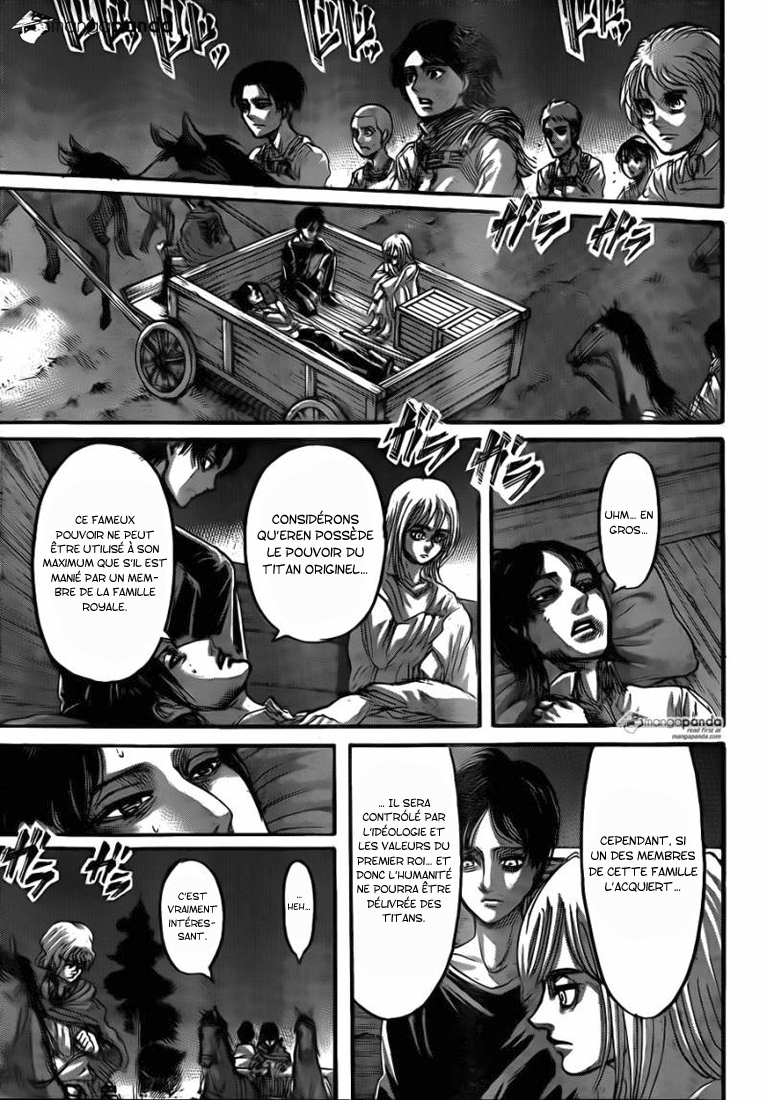 Lecture en ligne Shingeki No Kyojin 67 page 15