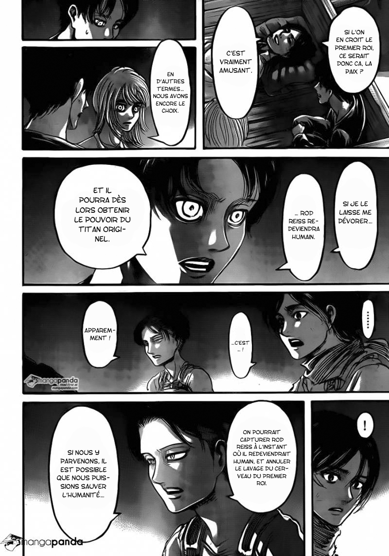 Lecture en ligne Shingeki No Kyojin 67 page 16