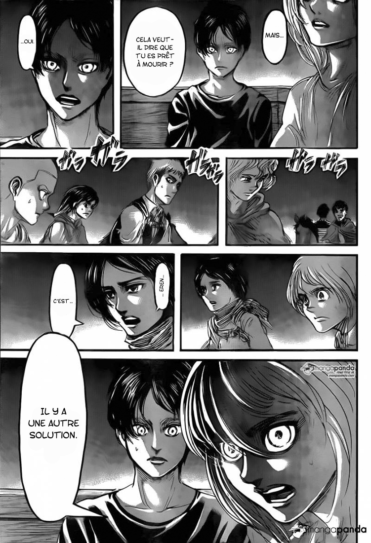 Lecture en ligne Shingeki No Kyojin 67 page 17