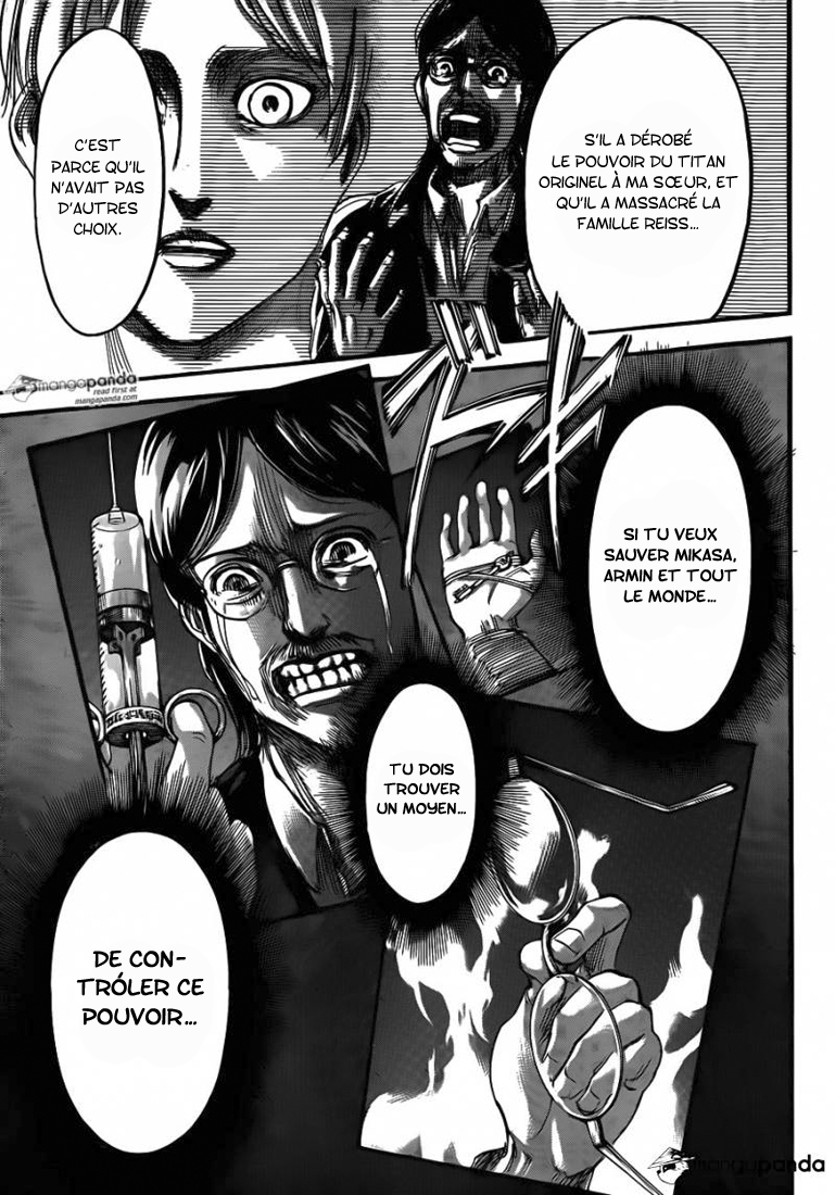 Lecture en ligne Shingeki No Kyojin 67 page 19