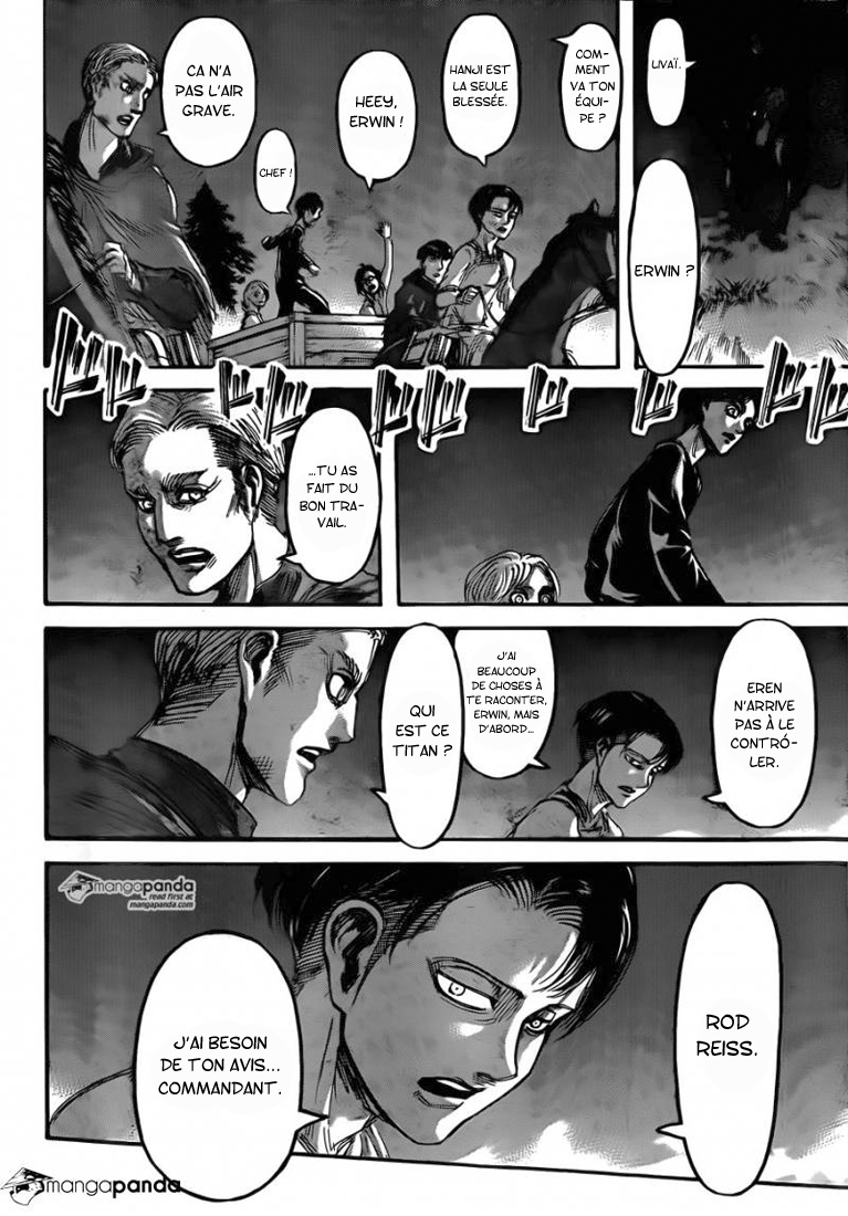 Lecture en ligne Shingeki No Kyojin 67 page 29
