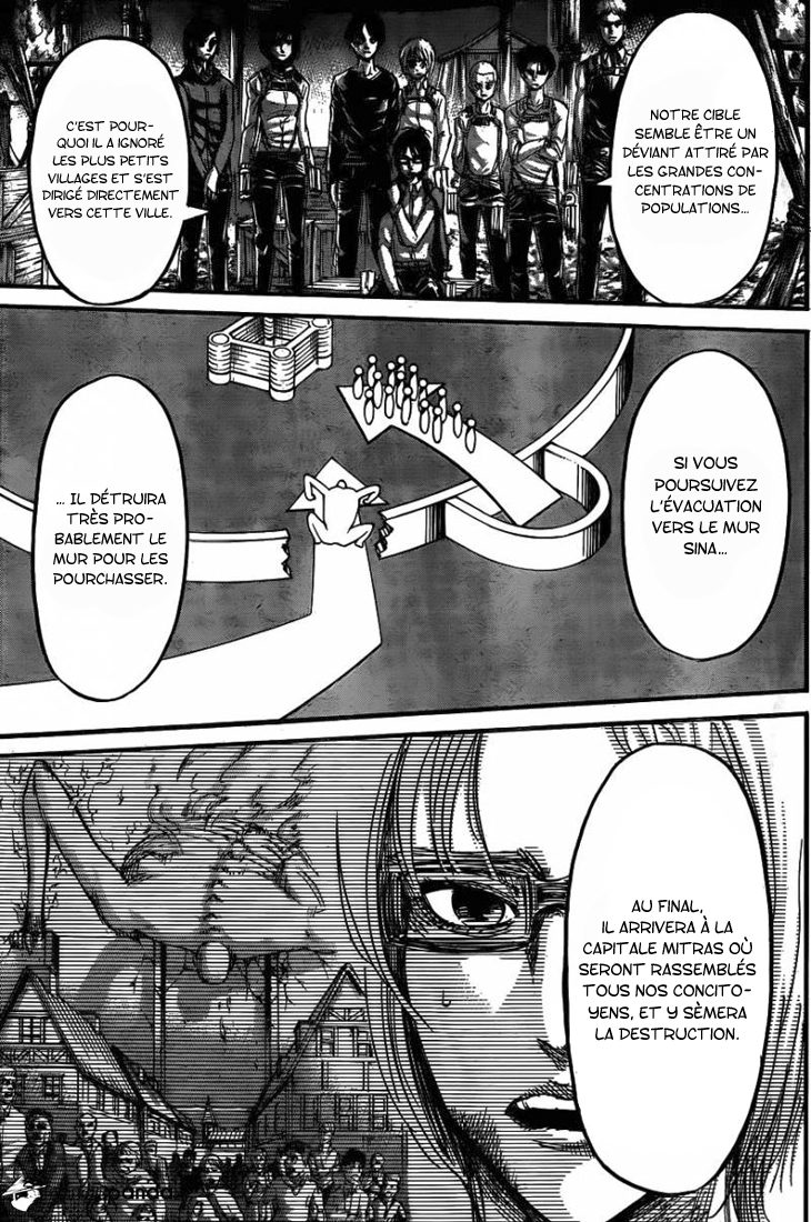 Lecture en ligne Shingeki No Kyojin 67 page 32
