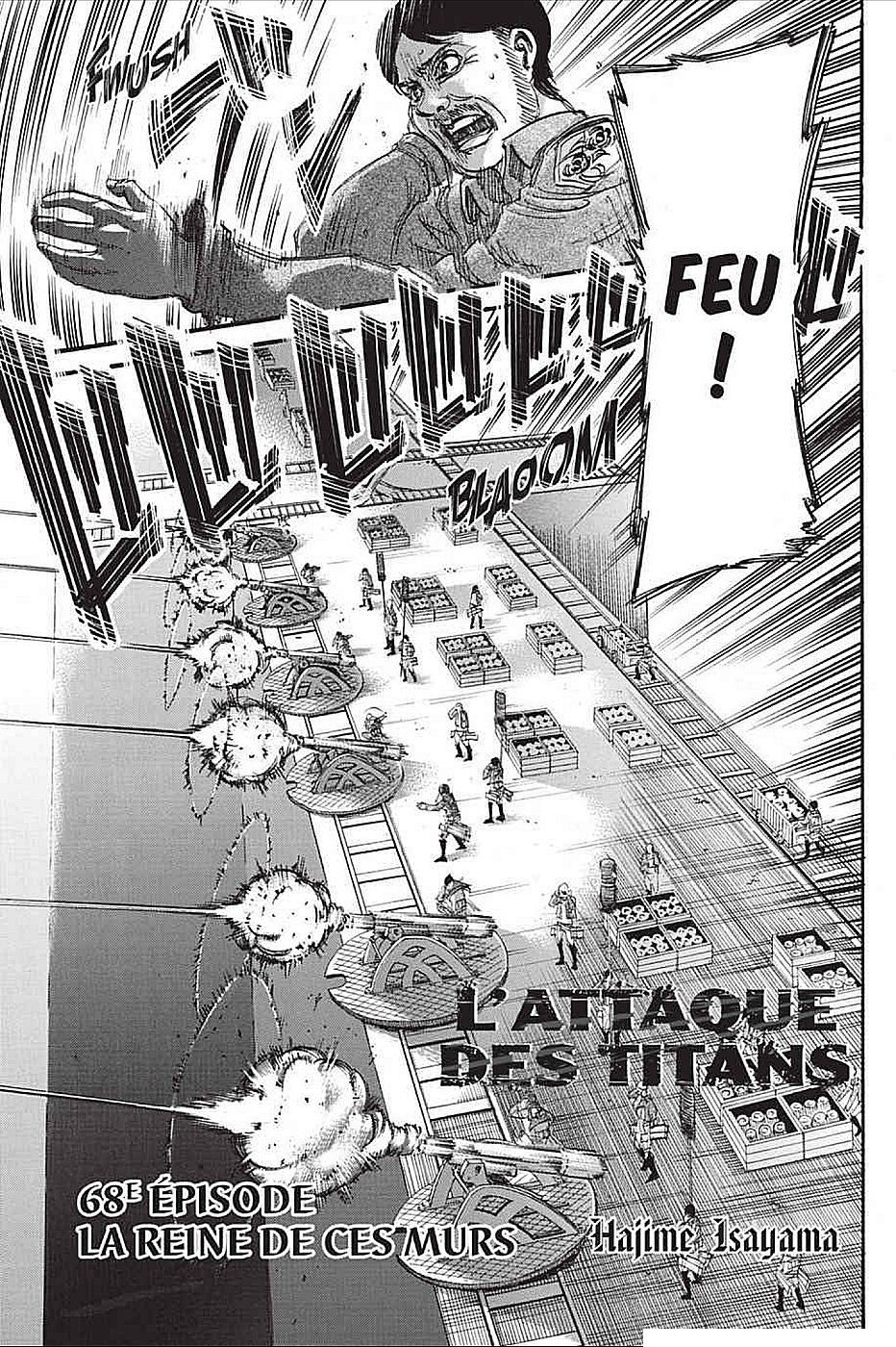 Lecture en ligne Shingeki No Kyojin 68 page 3