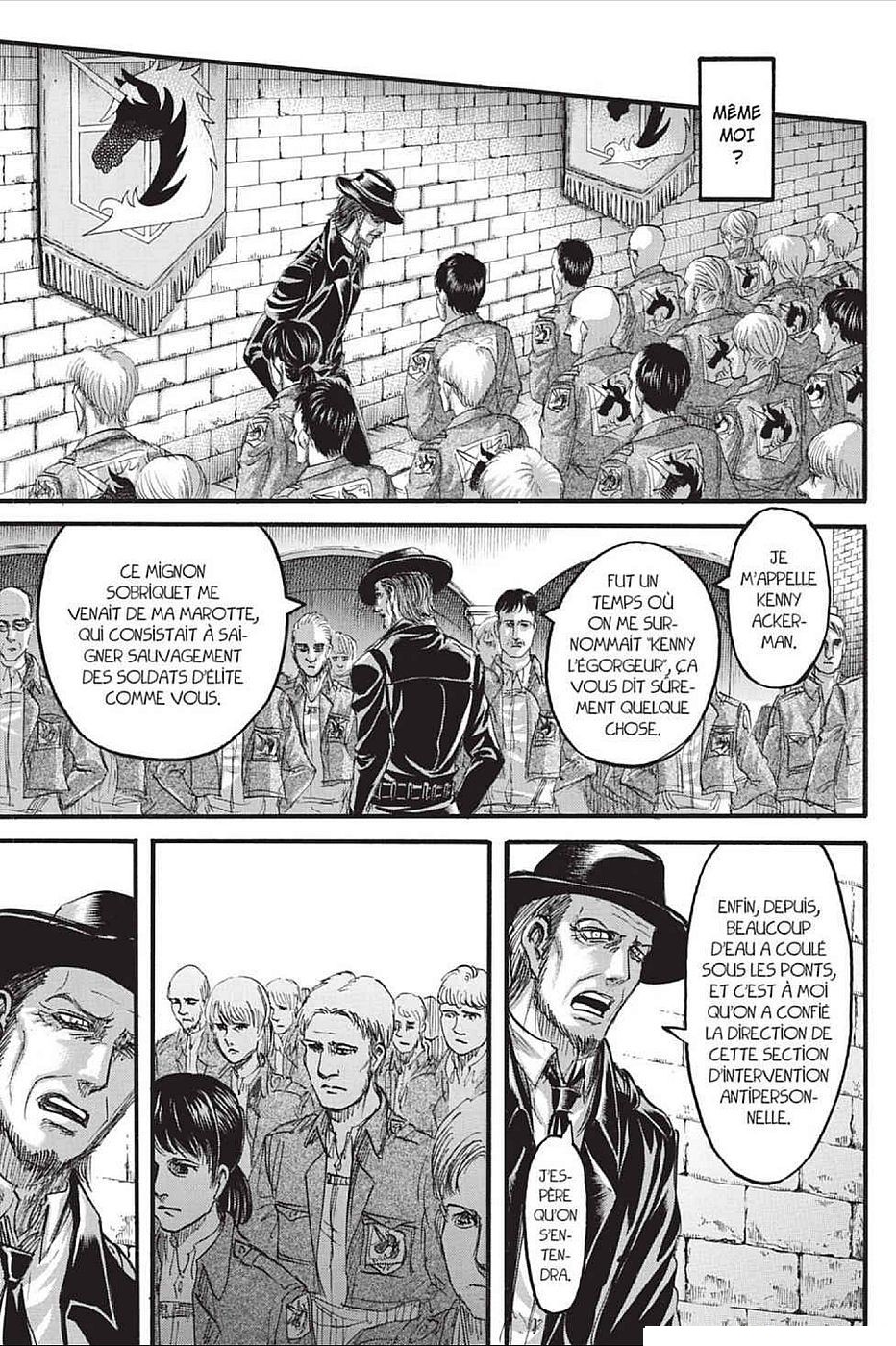 Lecture en ligne Shingeki No Kyojin 69 page 22