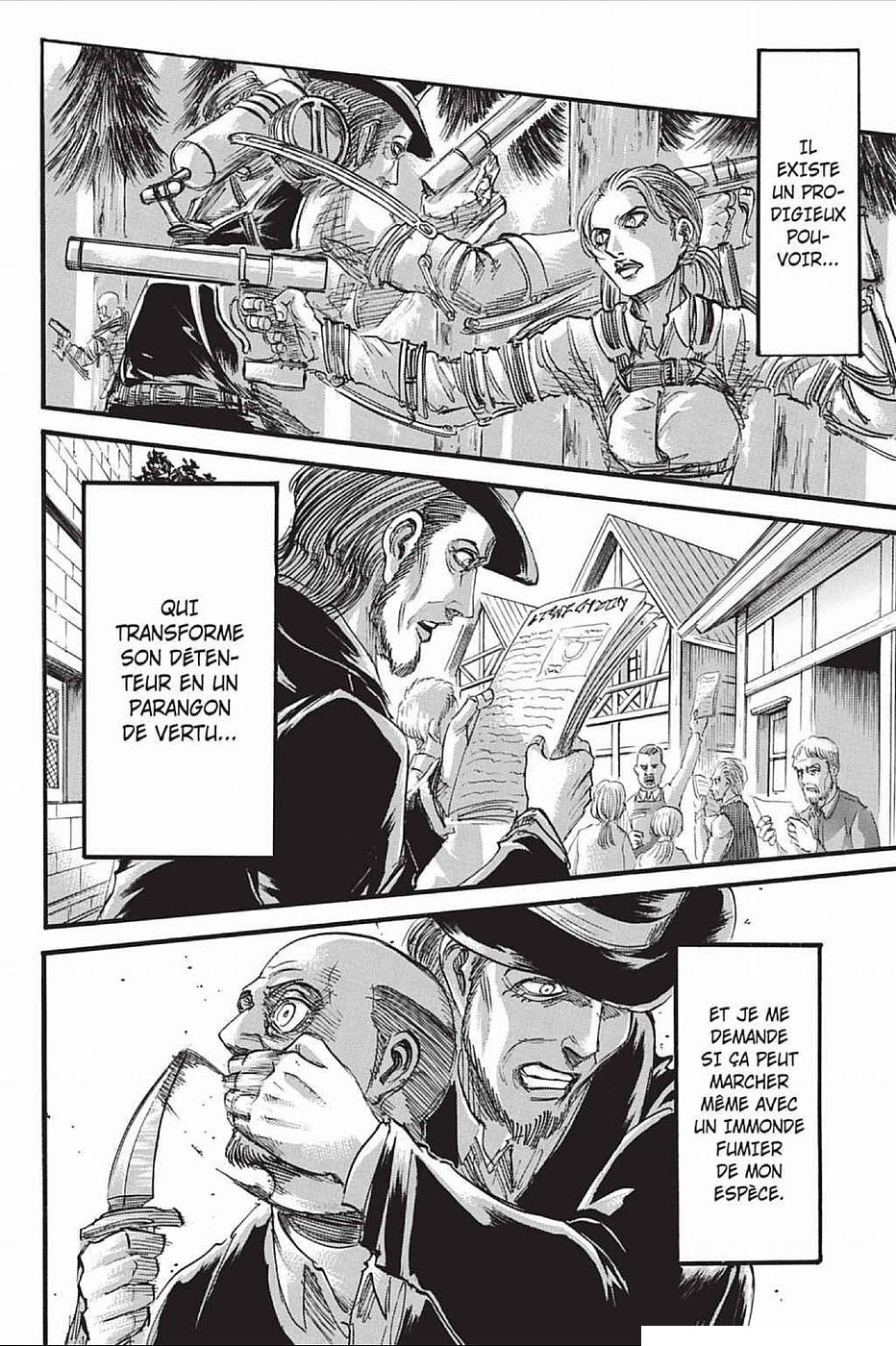 Lecture en ligne Shingeki No Kyojin 69 page 25
