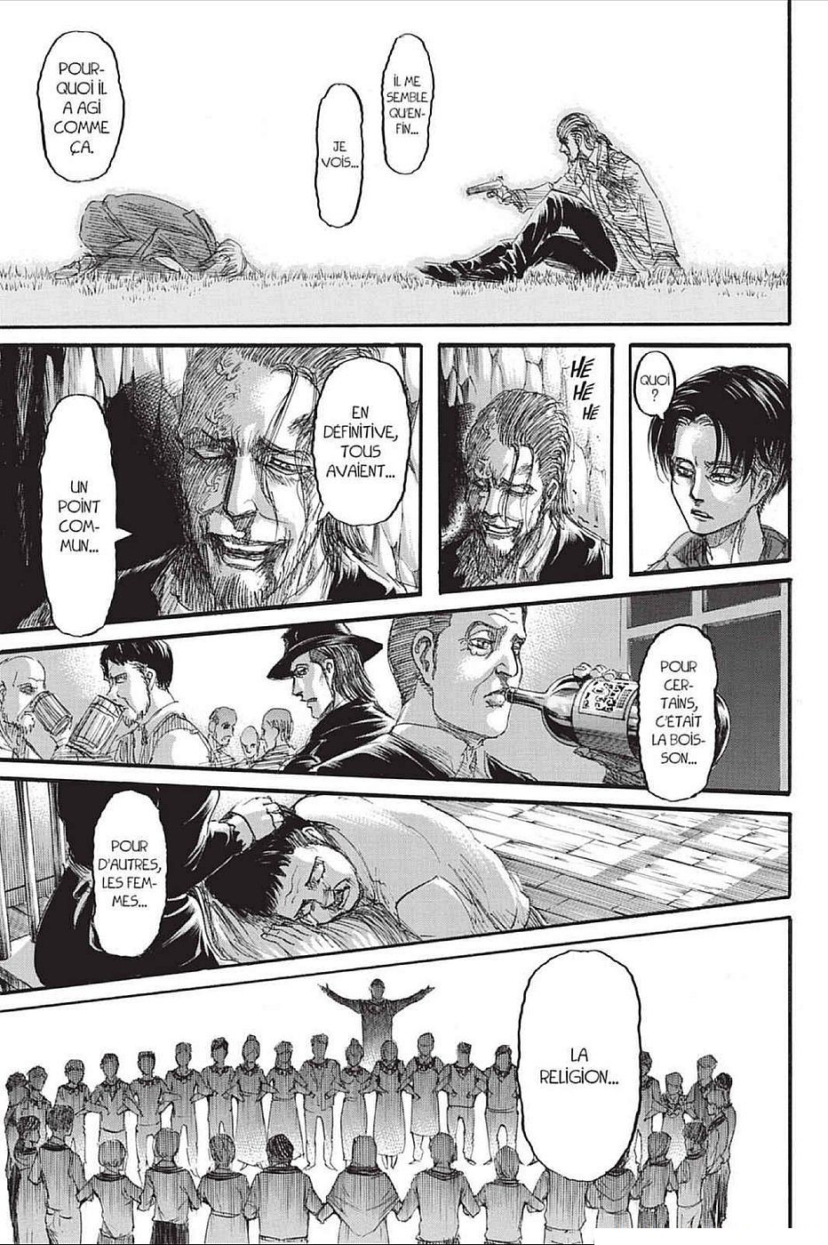 Lecture en ligne Shingeki No Kyojin 69 page 34