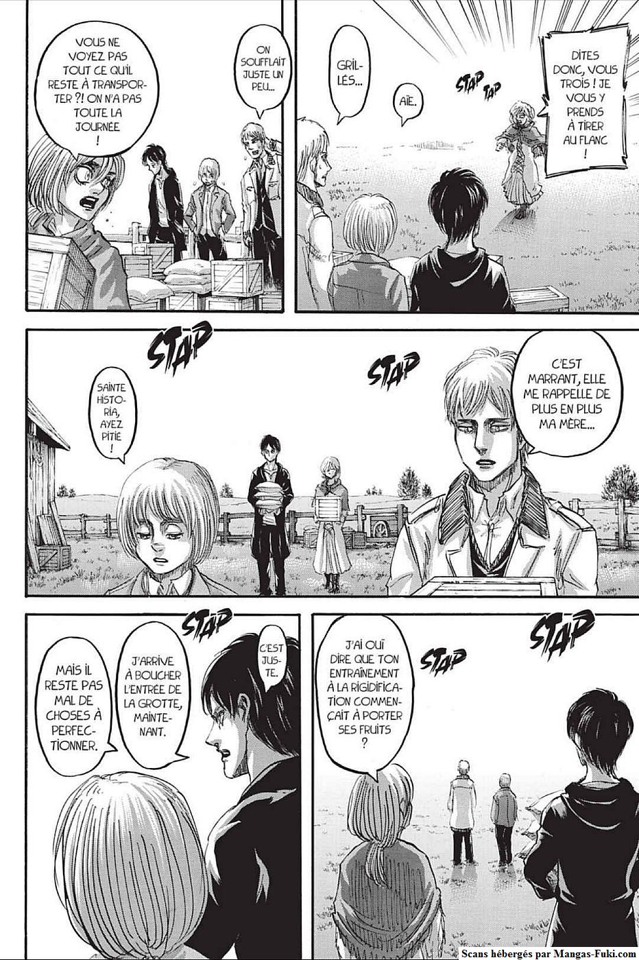 Lecture en ligne Shingeki No Kyojin 70 page 6