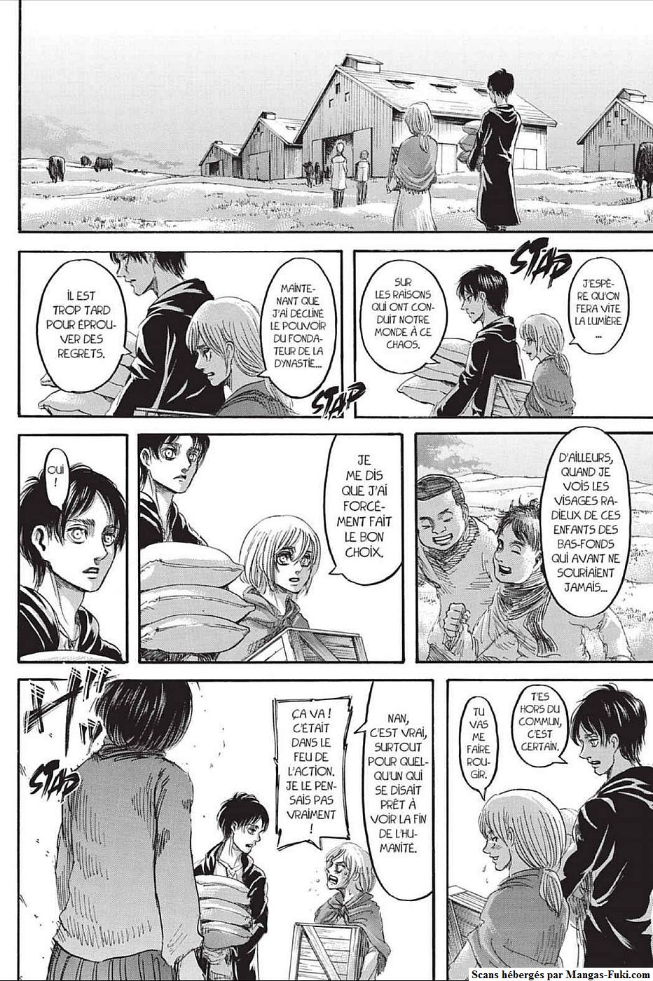 Lecture en ligne Shingeki No Kyojin 70 page 8