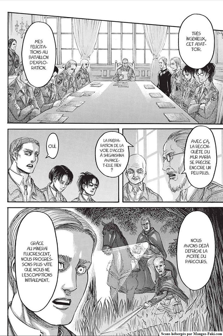 Lecture en ligne Shingeki No Kyojin 70 page 20