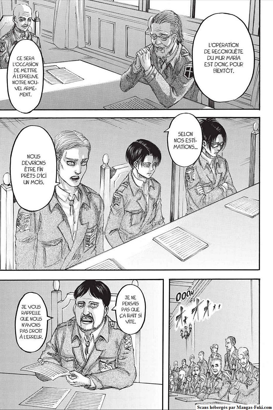 Lecture en ligne Shingeki No Kyojin 70 page 21