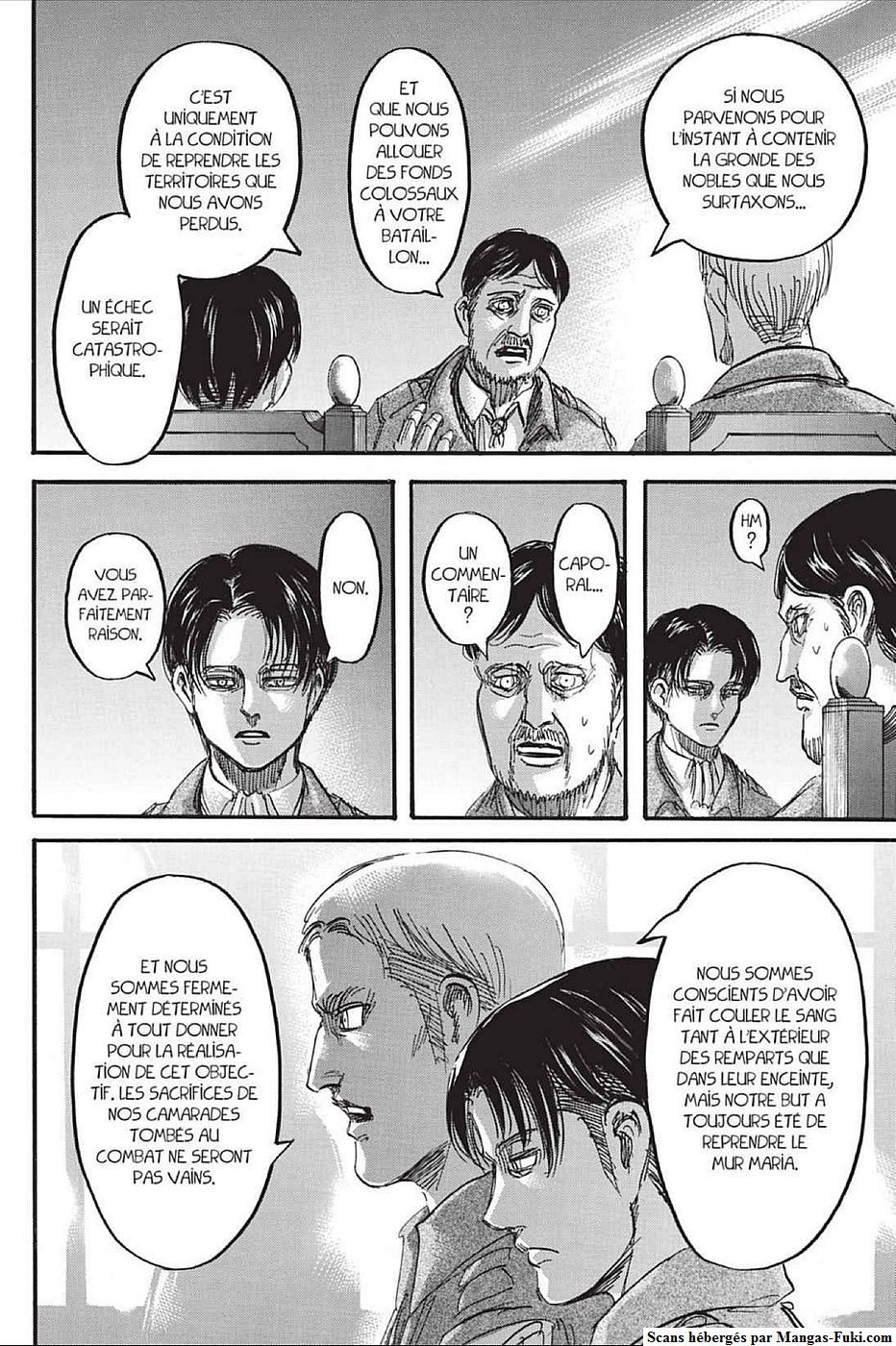 Lecture en ligne Shingeki No Kyojin 70 page 22