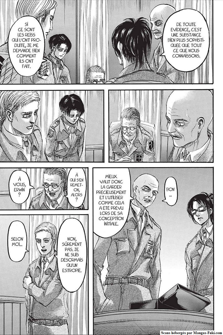 Lecture en ligne Shingeki No Kyojin 70 page 25