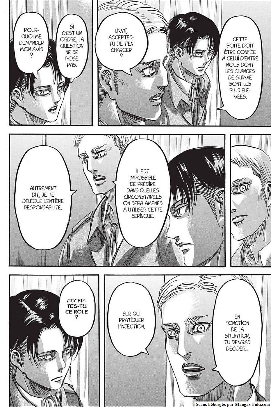 Lecture en ligne Shingeki No Kyojin 70 page 26