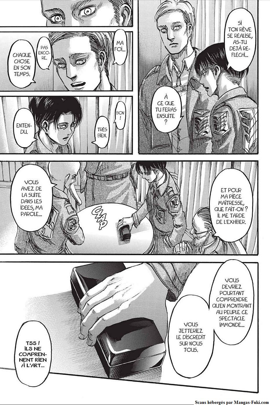 Lecture en ligne Shingeki No Kyojin 70 page 27