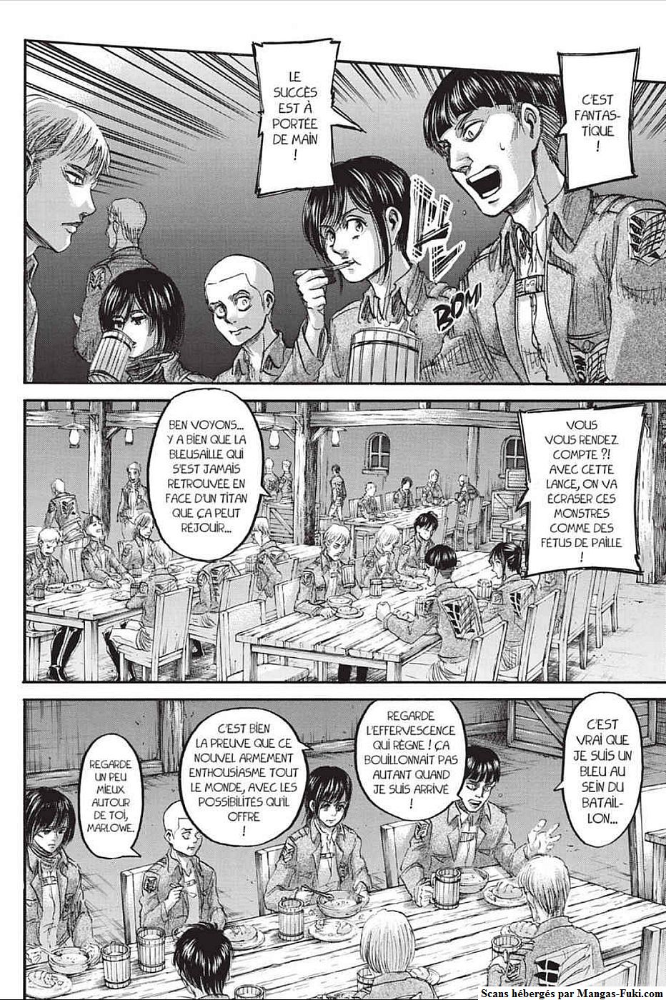 Lecture en ligne Shingeki No Kyojin 70 page 28