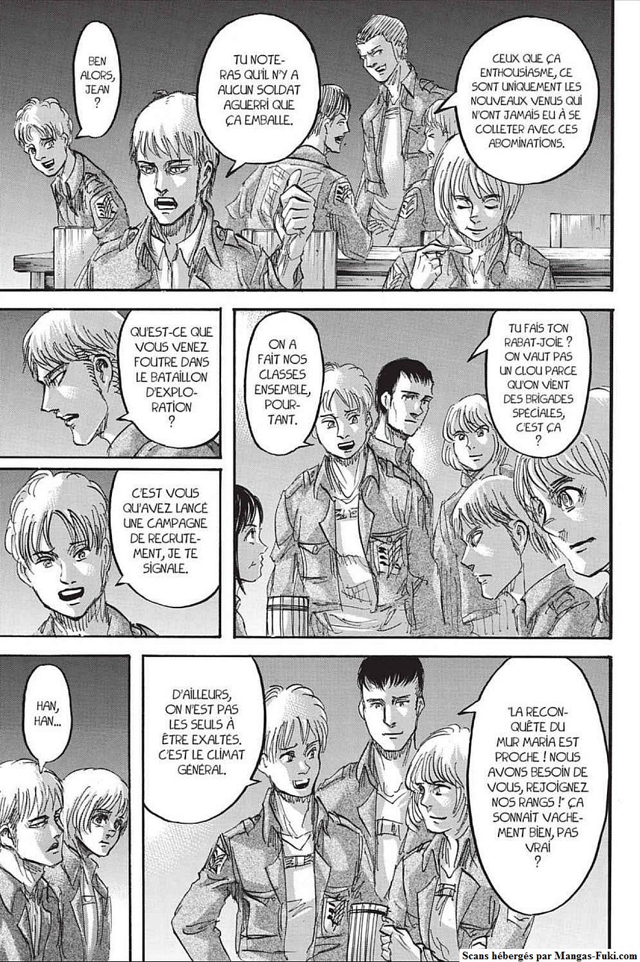 Lecture en ligne Shingeki No Kyojin 70 page 29