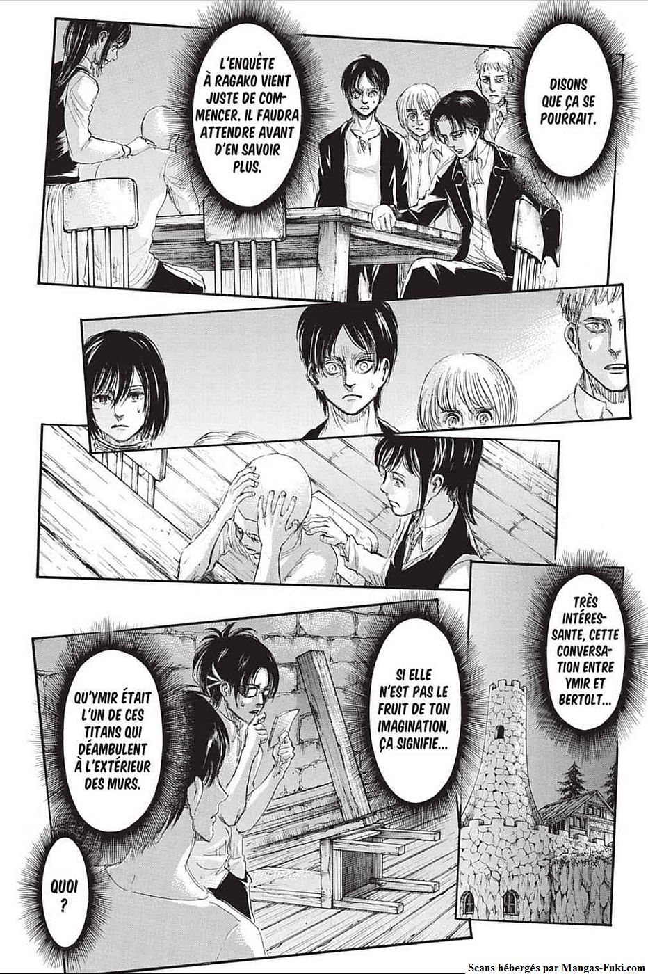 Lecture en ligne Shingeki No Kyojin 70 page 34