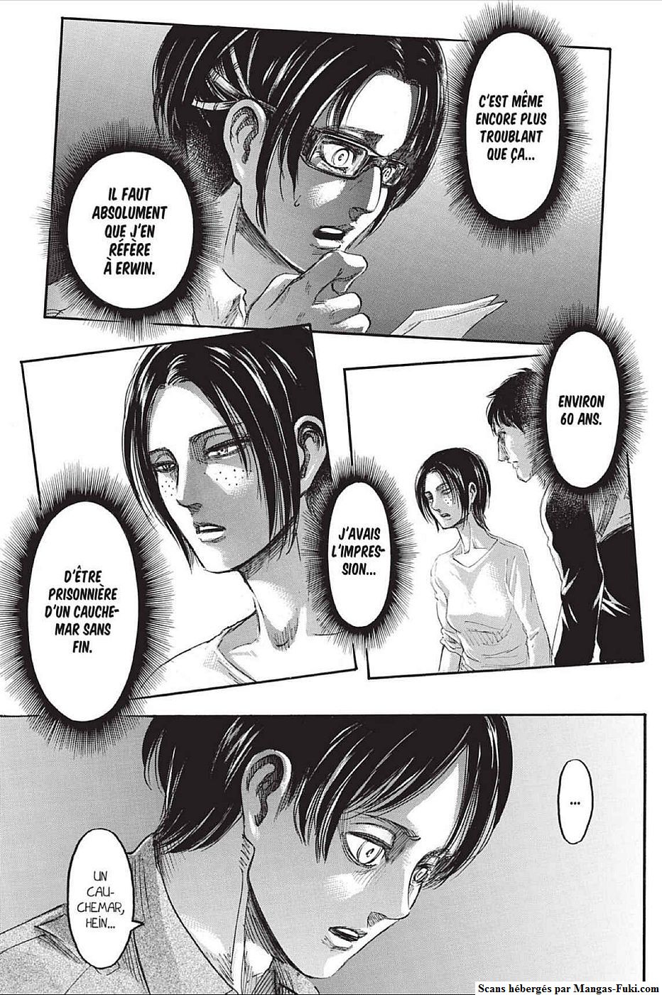 Lecture en ligne Shingeki No Kyojin 70 page 35