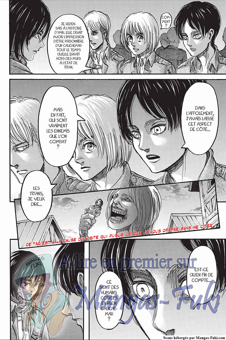 Lecture en ligne Shingeki No Kyojin 70 page 36