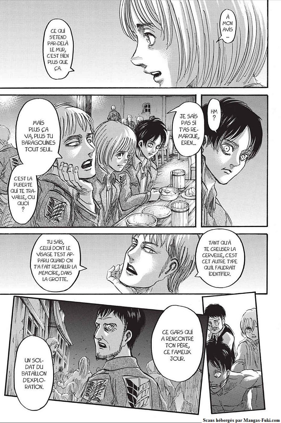 Lecture en ligne Shingeki No Kyojin 70 page 39