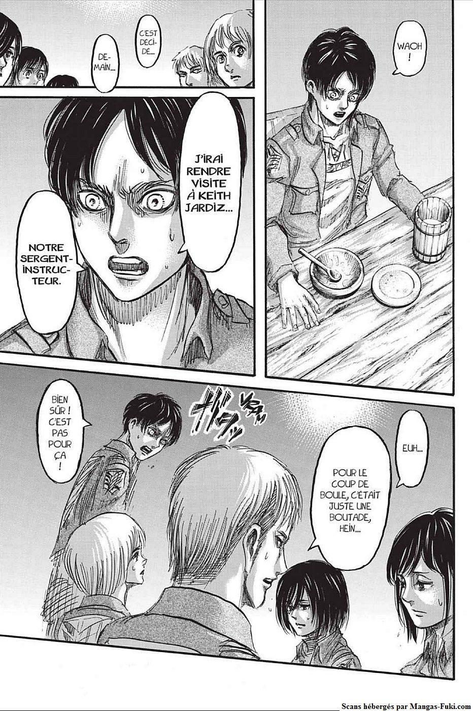 Lecture en ligne Shingeki No Kyojin 70 page 43
