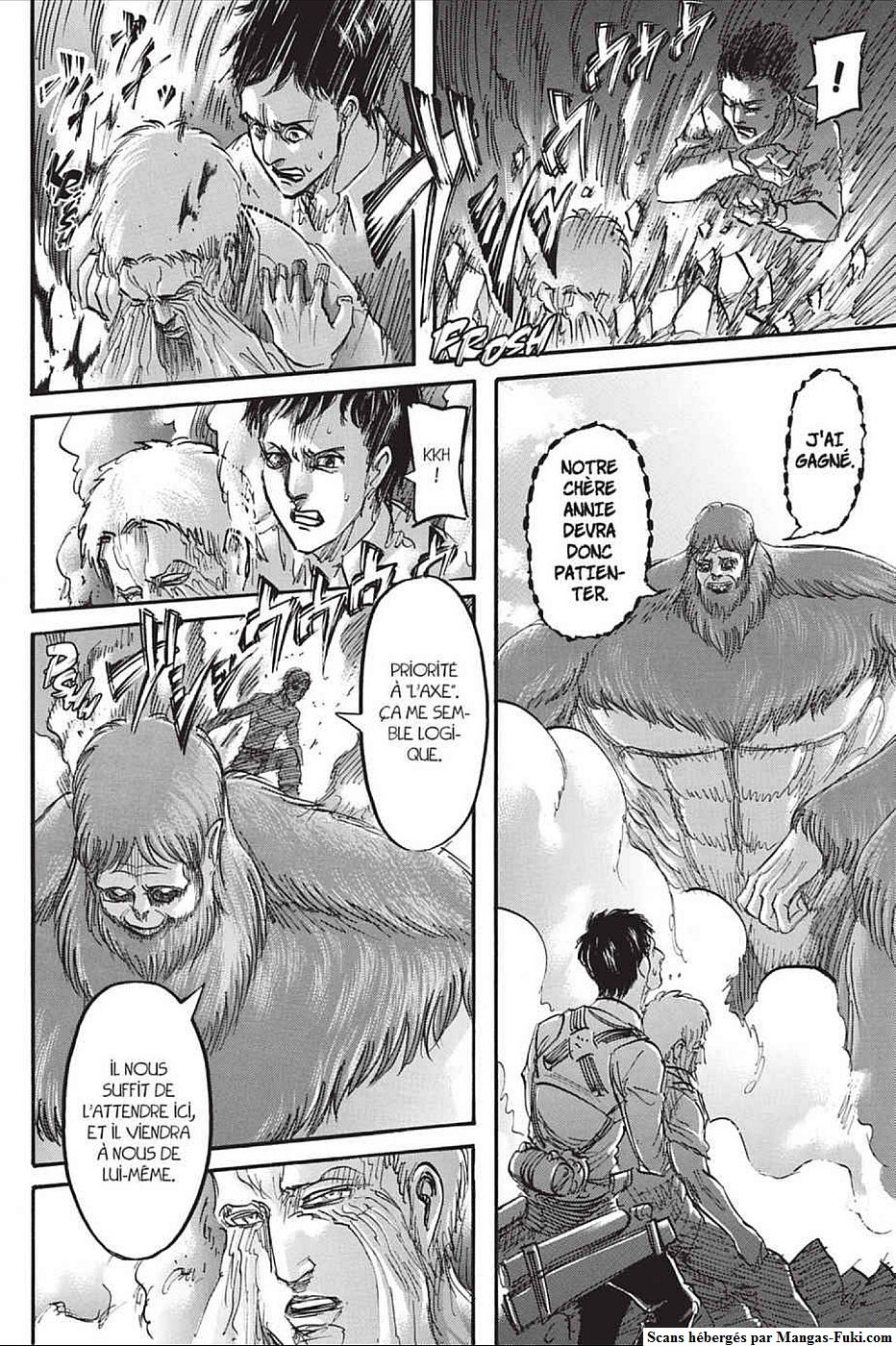 Lecture en ligne Shingeki No Kyojin 70 page 45