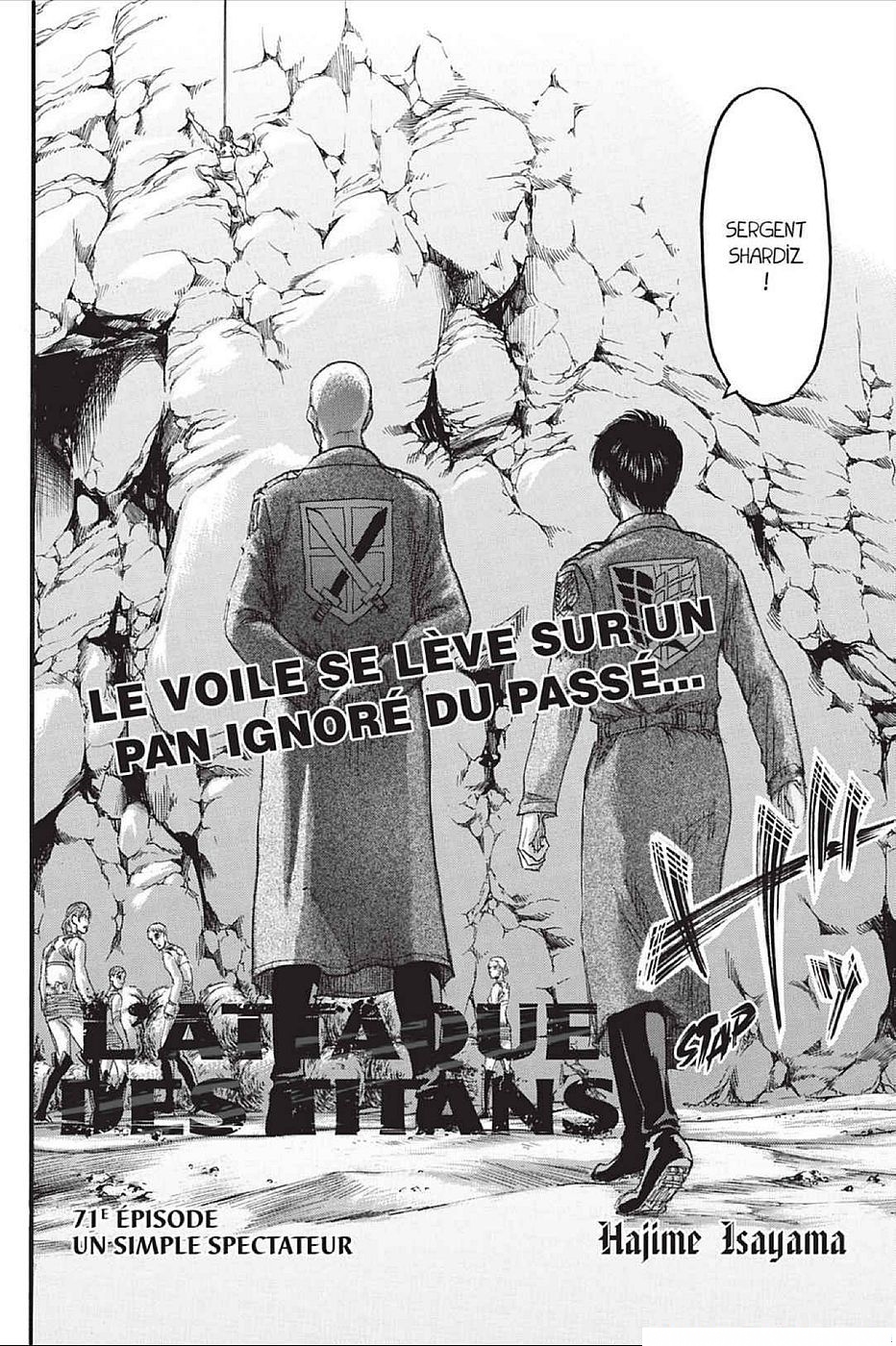 Lecture en ligne Shingeki No Kyojin 71 page 2