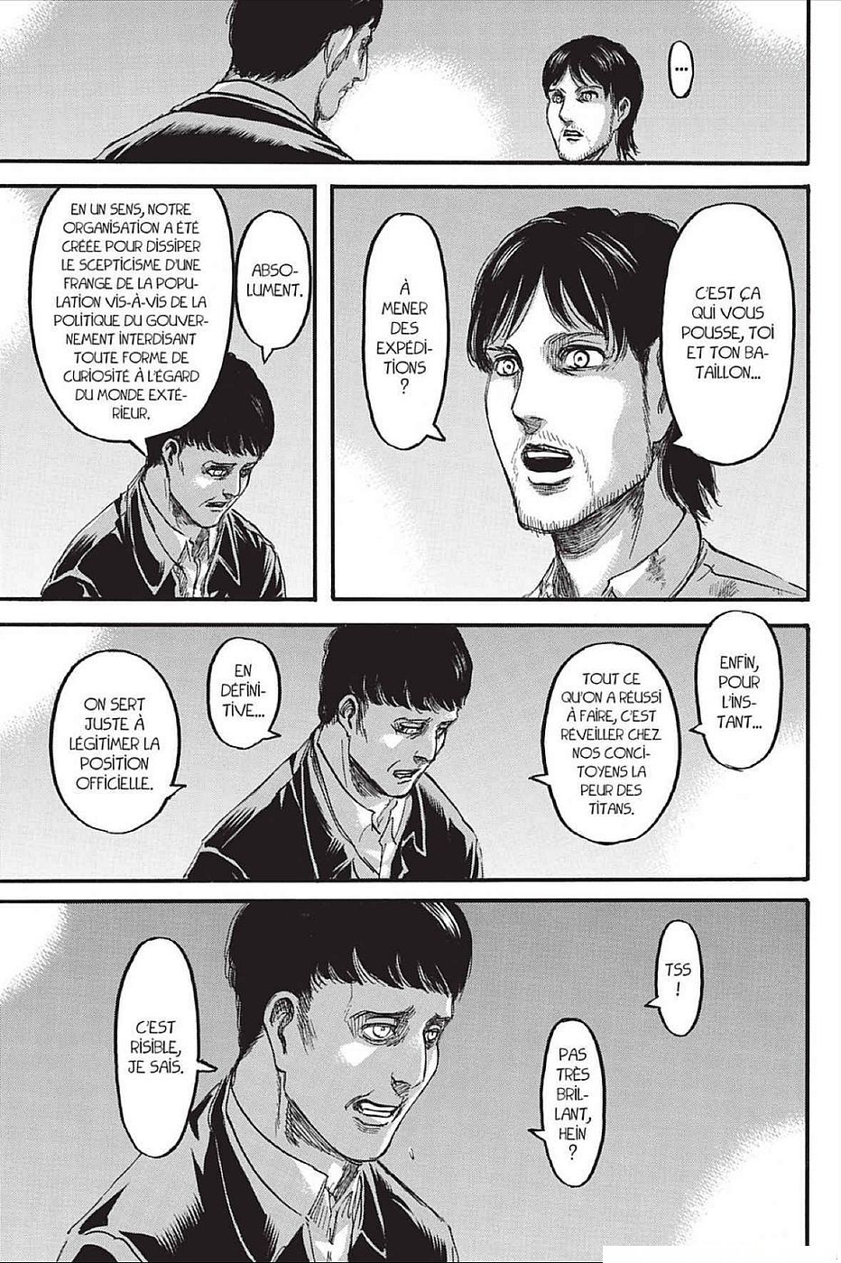 Lecture en ligne Shingeki No Kyojin 71 page 15