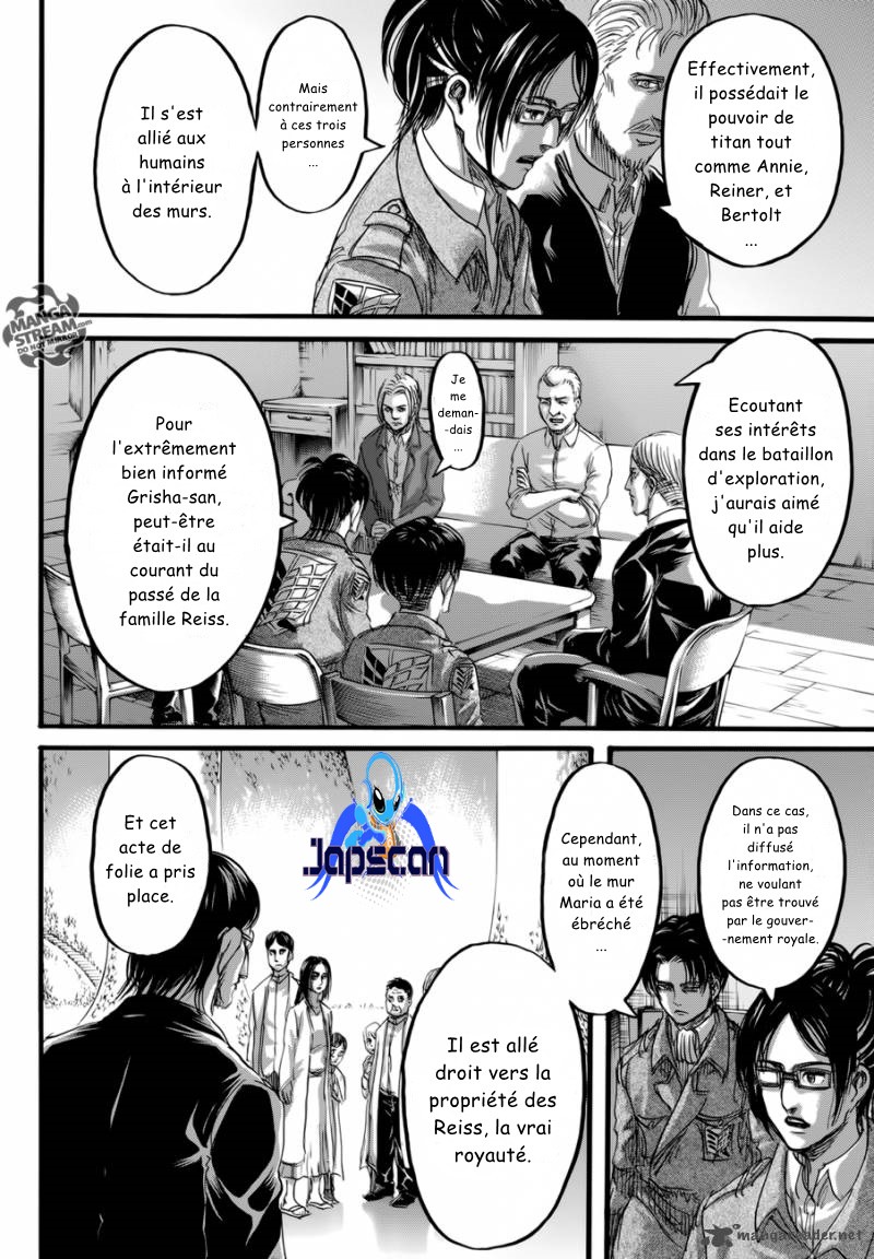Lecture en ligne Shingeki No Kyojin 72 page 3