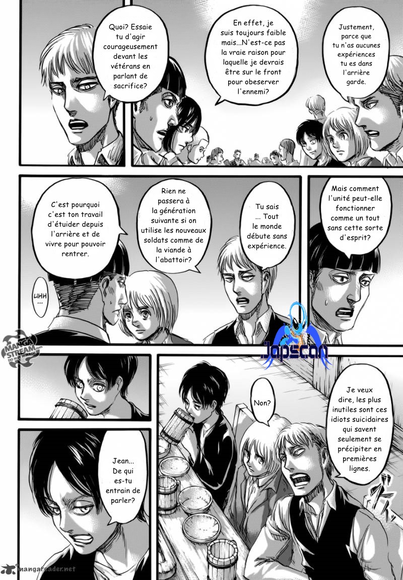 Lecture en ligne Shingeki No Kyojin 72 page 21
