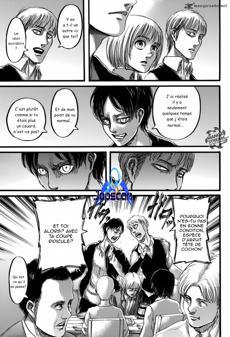 Lecture en ligne Shingeki No Kyojin 72 page 22