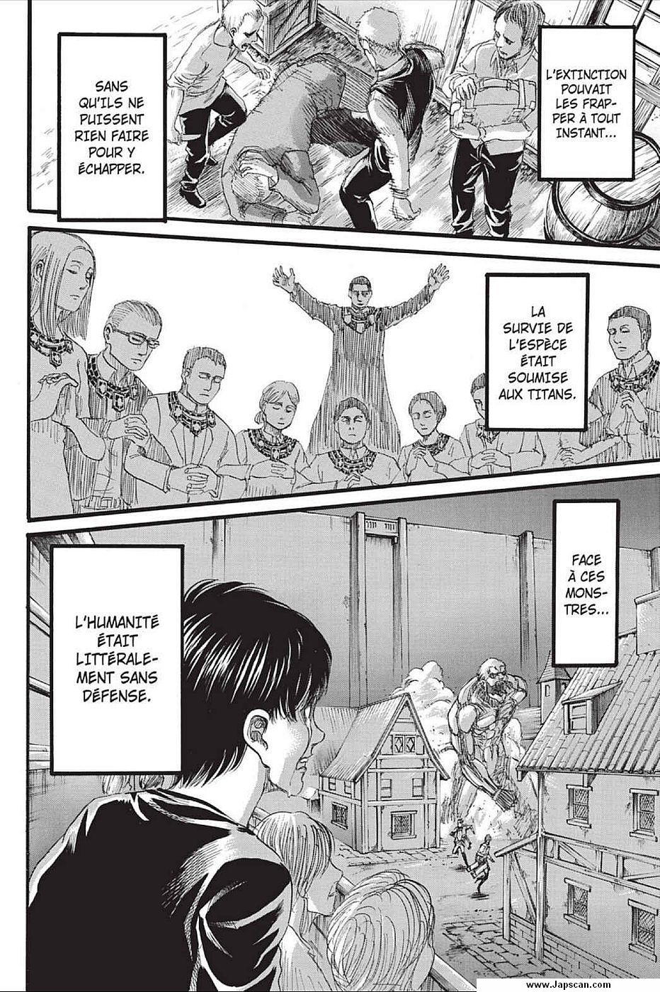 Lecture en ligne Shingeki No Kyojin 73 page 4