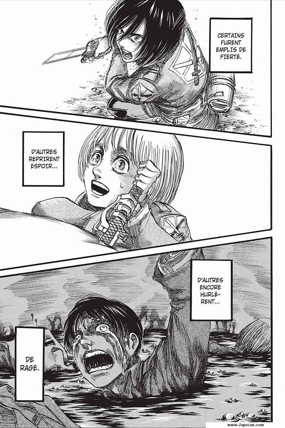 Lecture en ligne Shingeki No Kyojin 73 page 7