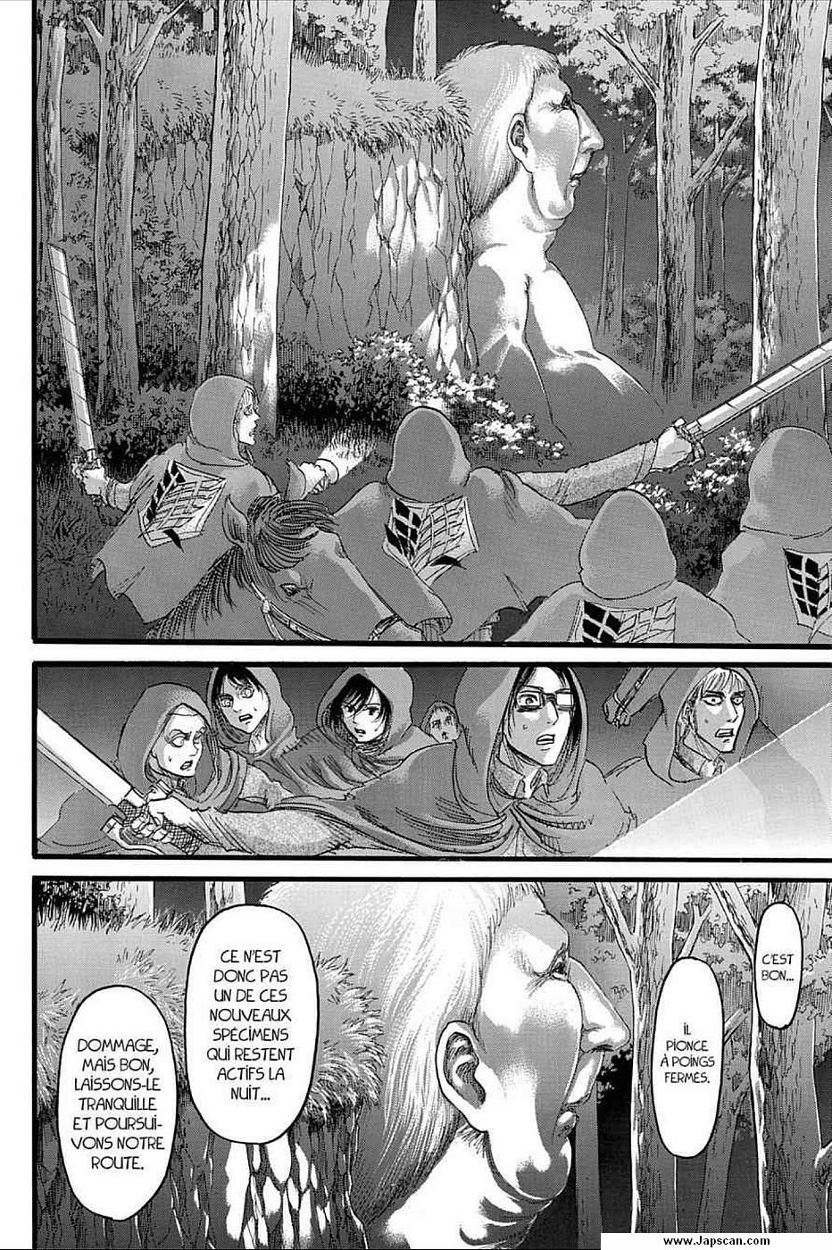 Lecture en ligne Shingeki No Kyojin 73 page 12