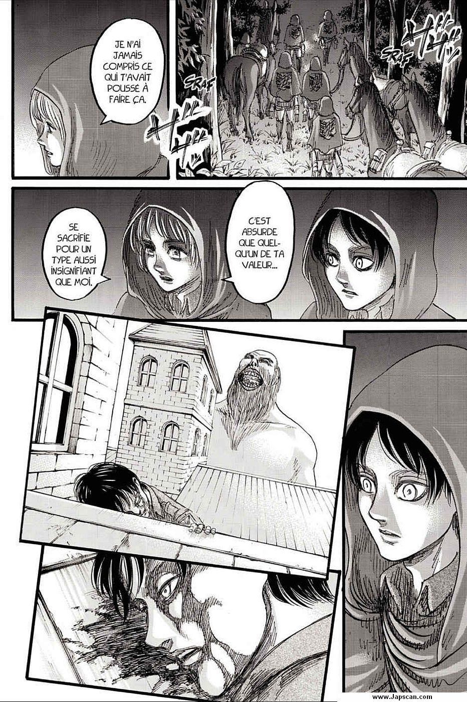 Lecture en ligne Shingeki No Kyojin 73 page 18