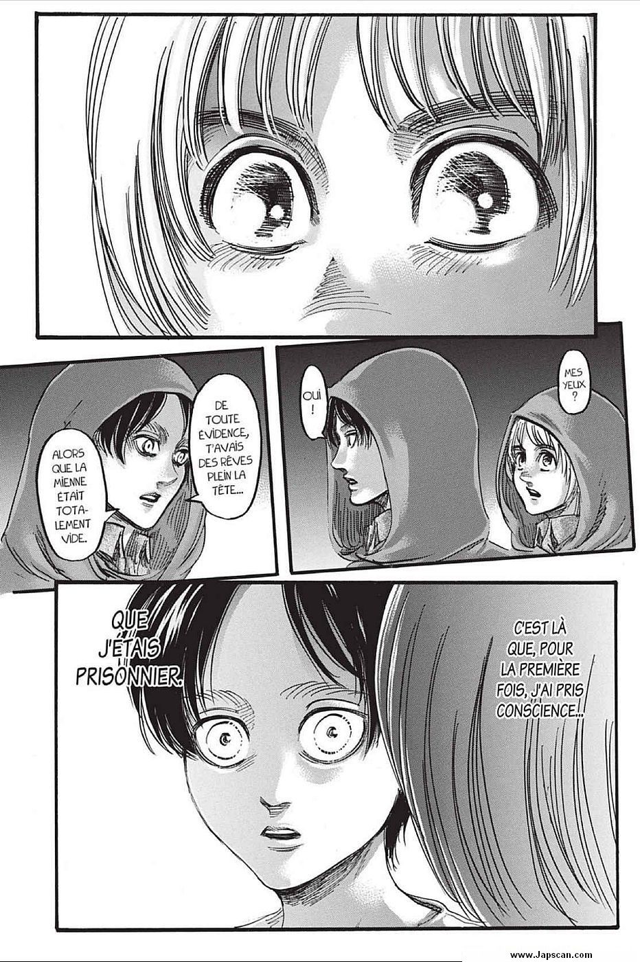 Lecture en ligne Shingeki No Kyojin 73 page 21