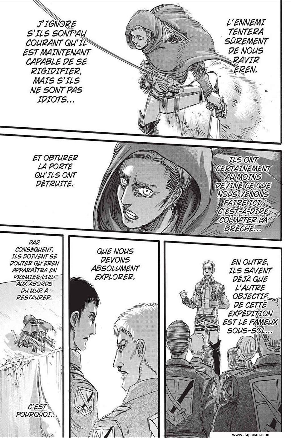 Lecture en ligne Shingeki No Kyojin 73 page 32