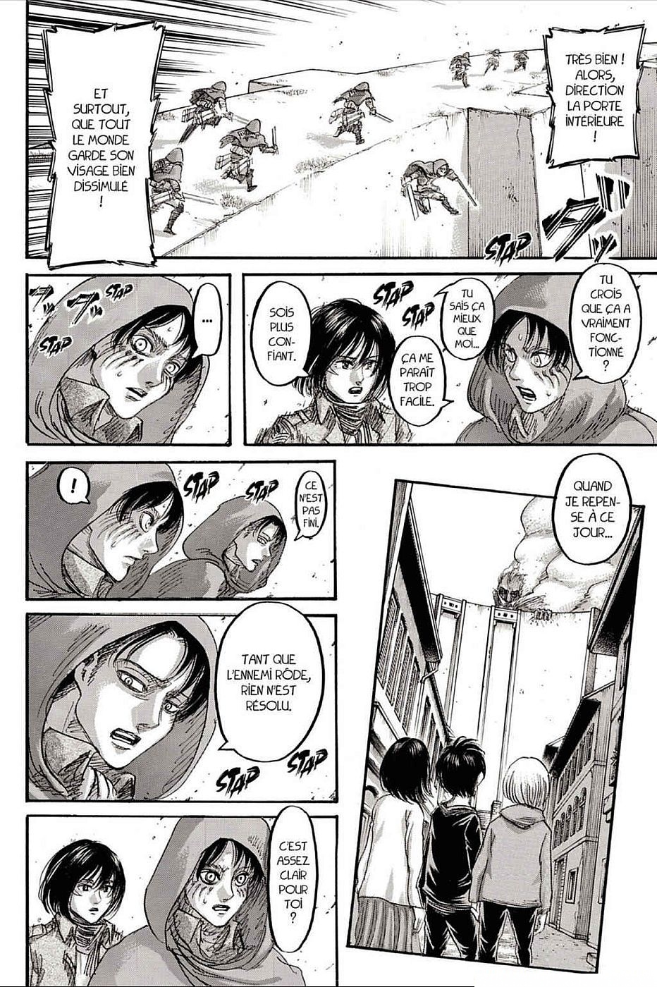 Lecture en ligne Shingeki No Kyojin 74 page 8