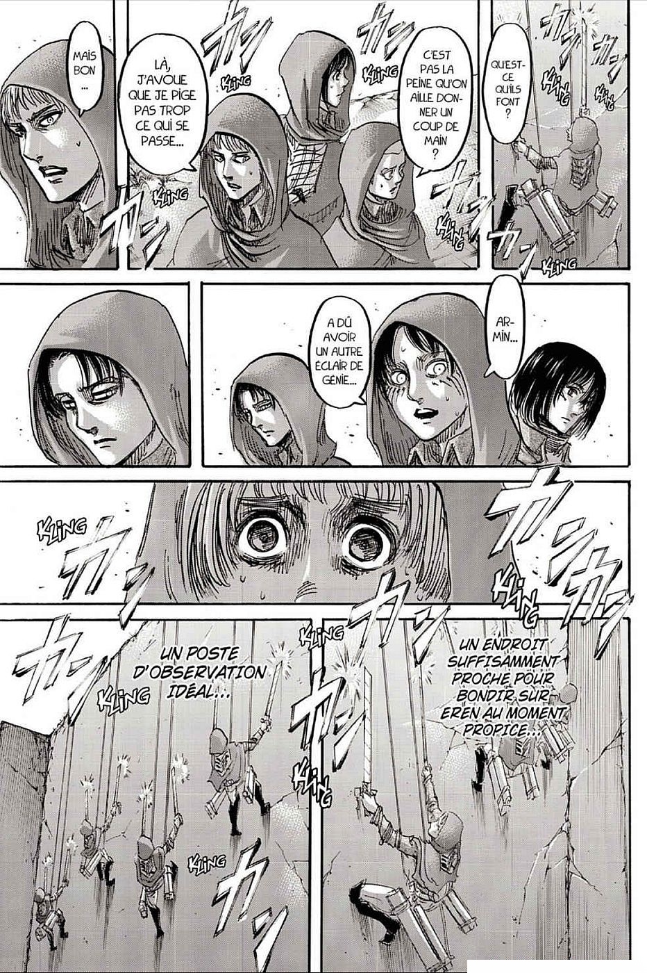 Lecture en ligne Shingeki No Kyojin 74 page 23