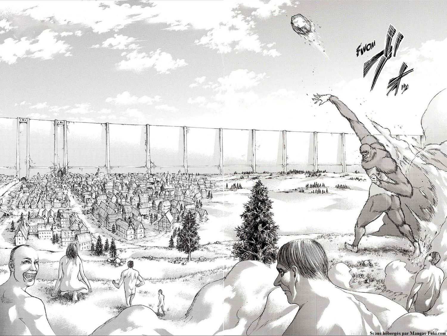 Lecture en ligne Shingeki No Kyojin 74 page 40
