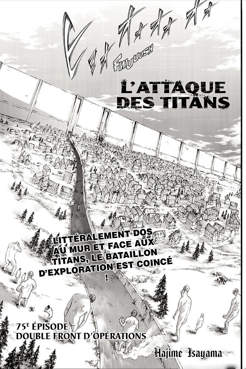 Lecture en ligne Shingeki No Kyojin 75 page 2
