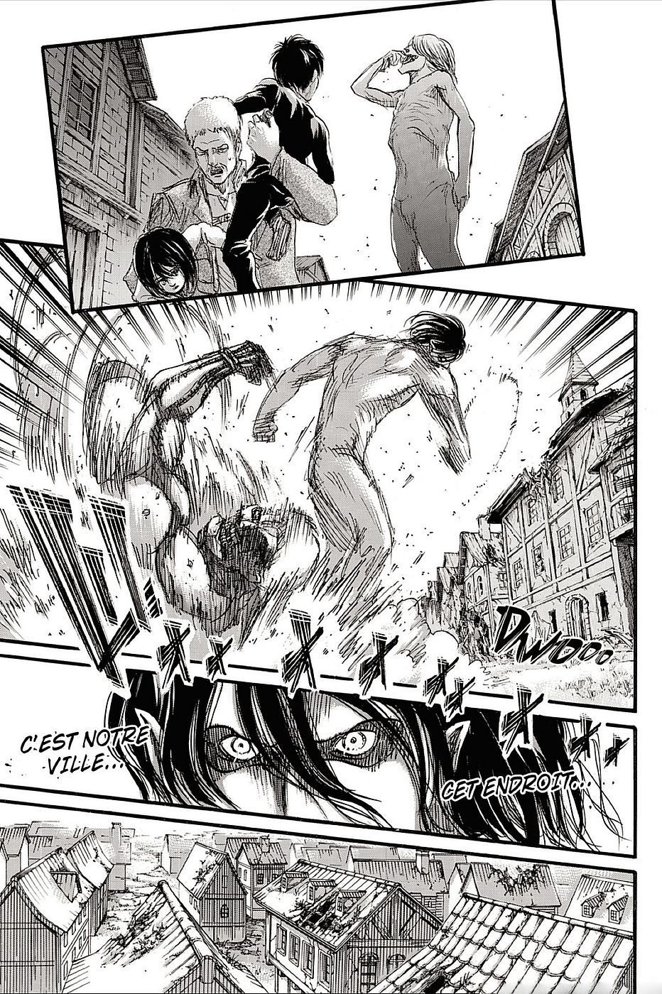 Lecture en ligne Shingeki No Kyojin 75 page 42