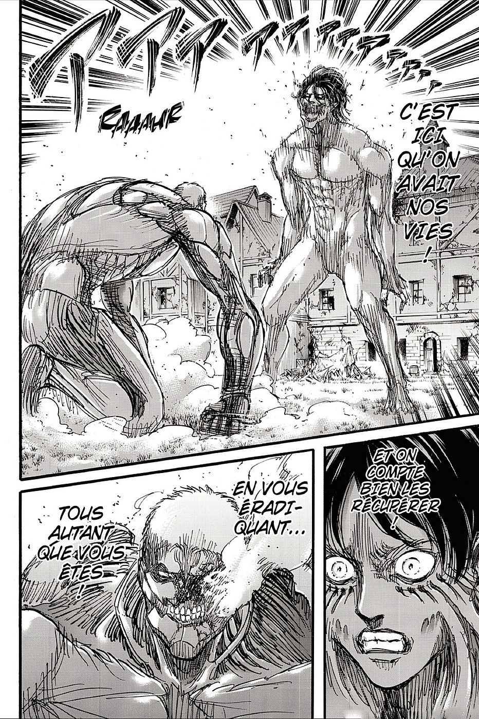 Lecture en ligne Shingeki No Kyojin 75 page 43