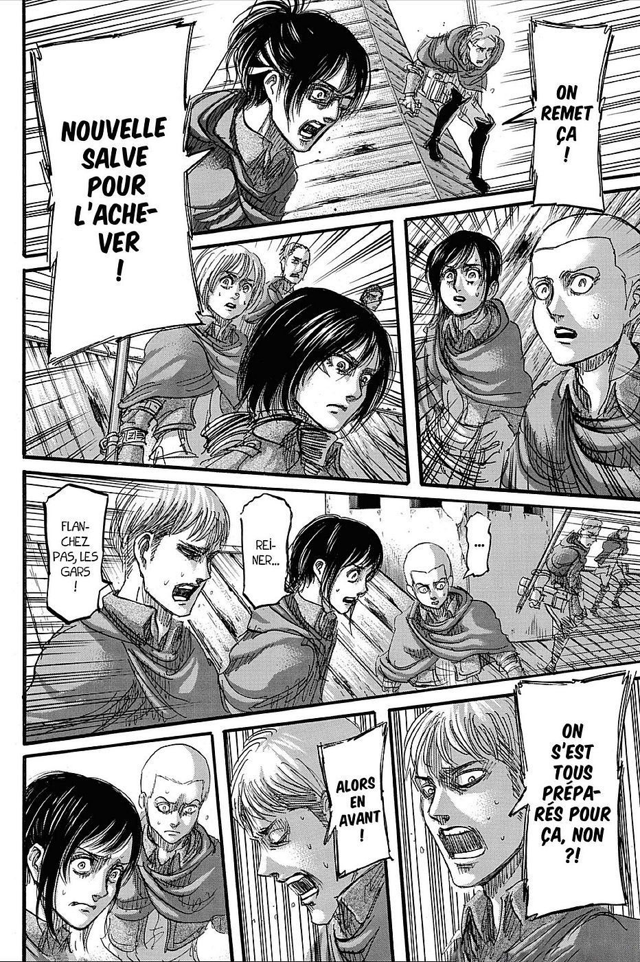 Lecture en ligne Shingeki No Kyojin 76 page 43