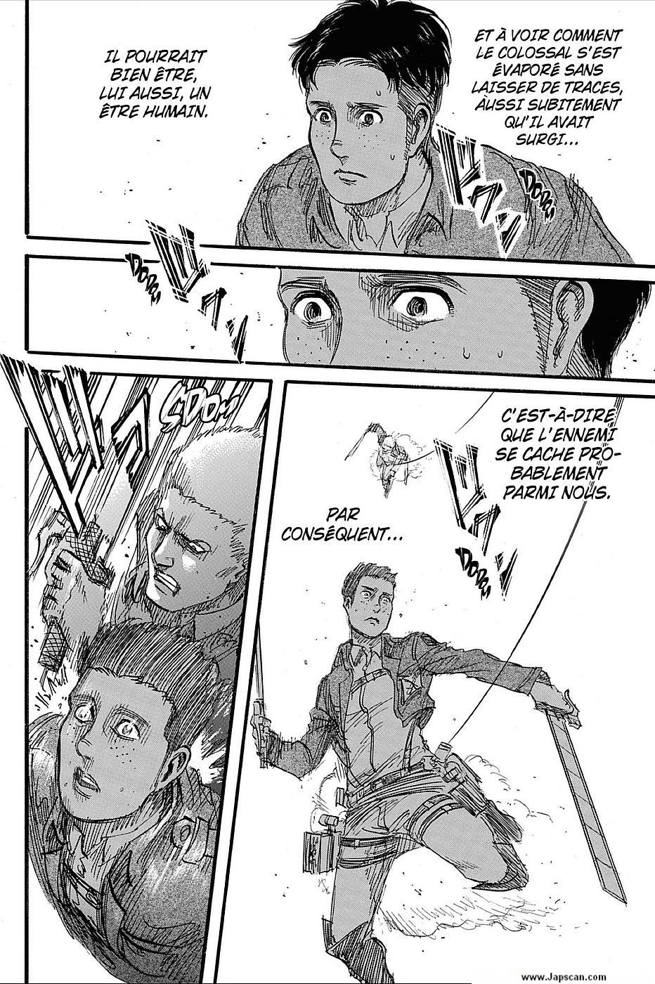 Lecture en ligne Shingeki No Kyojin 77 page 6