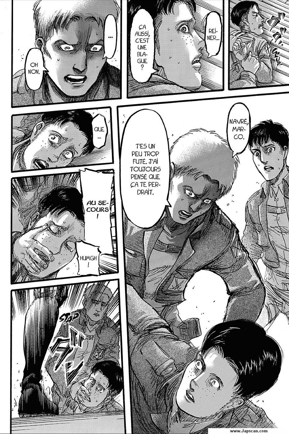 Lecture en ligne Shingeki No Kyojin 77 page 8