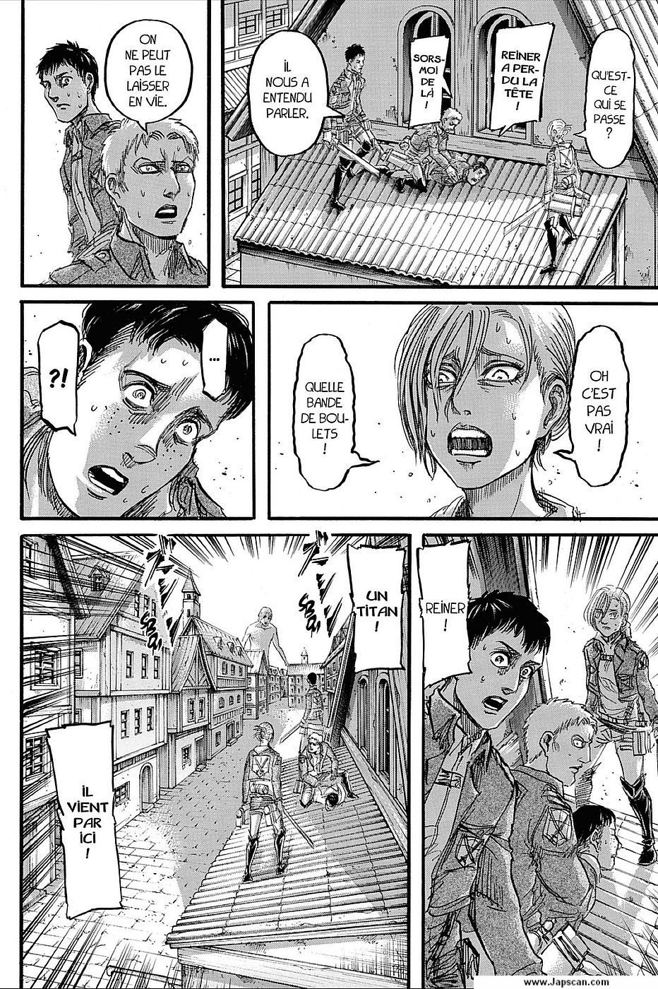 Lecture en ligne Shingeki No Kyojin 77 page 10
