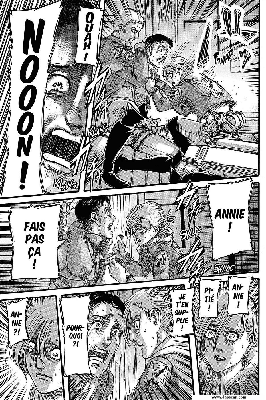 Lecture en ligne Shingeki No Kyojin 77 page 13